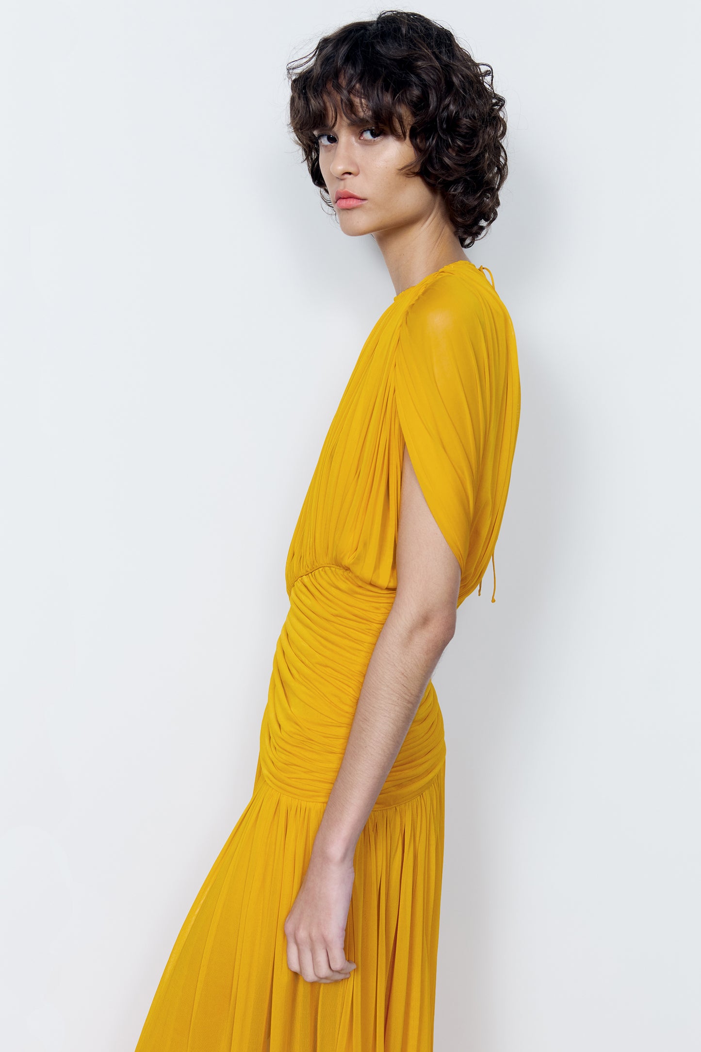 Gai Dress Golden Yellow – TOVE Studio