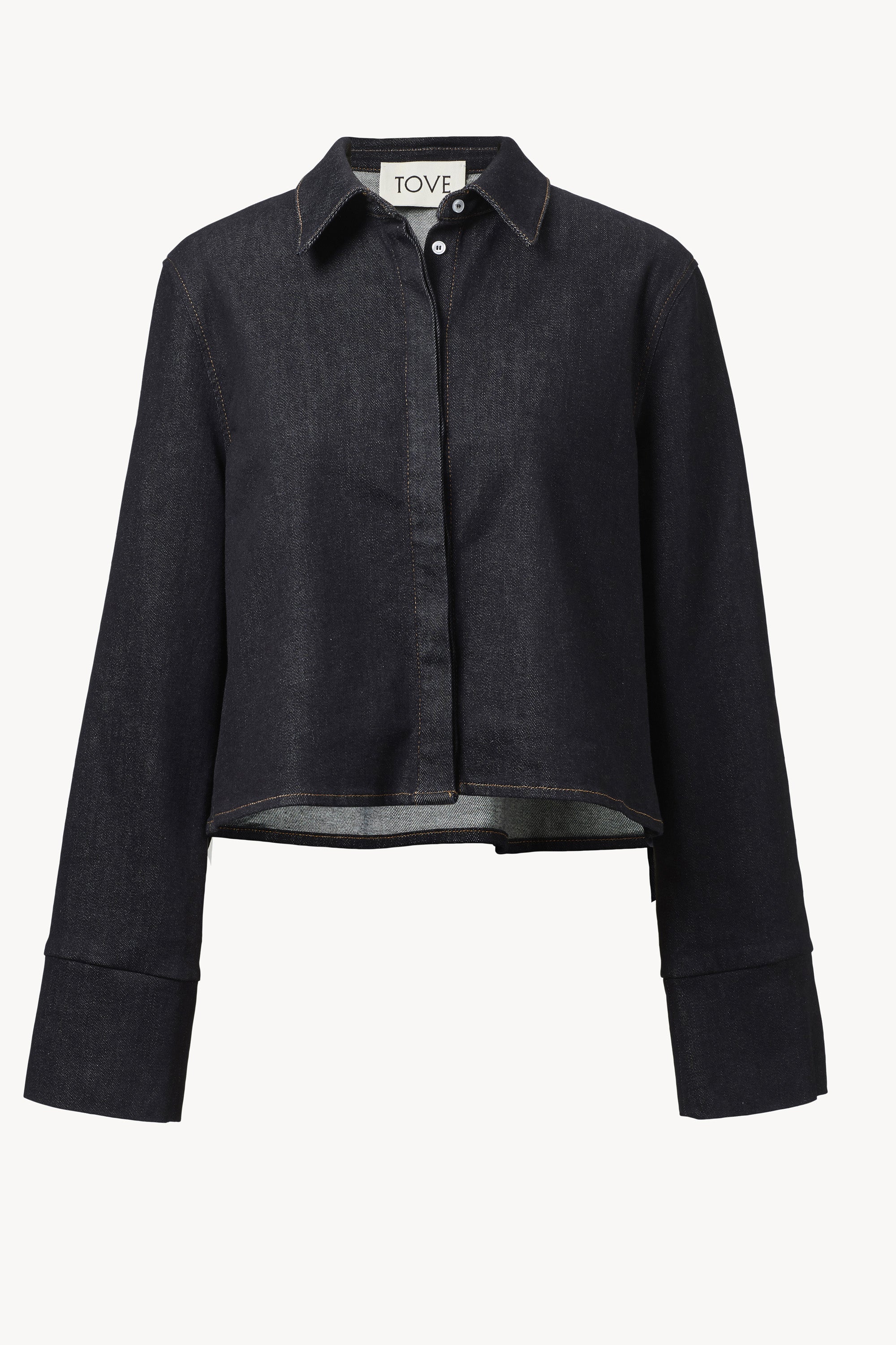 Sandie Denim Shirt Indigo – TOVE Studio