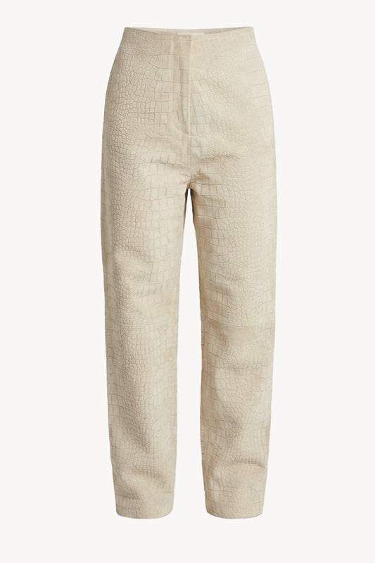 Tieve Suede Trouser Cream