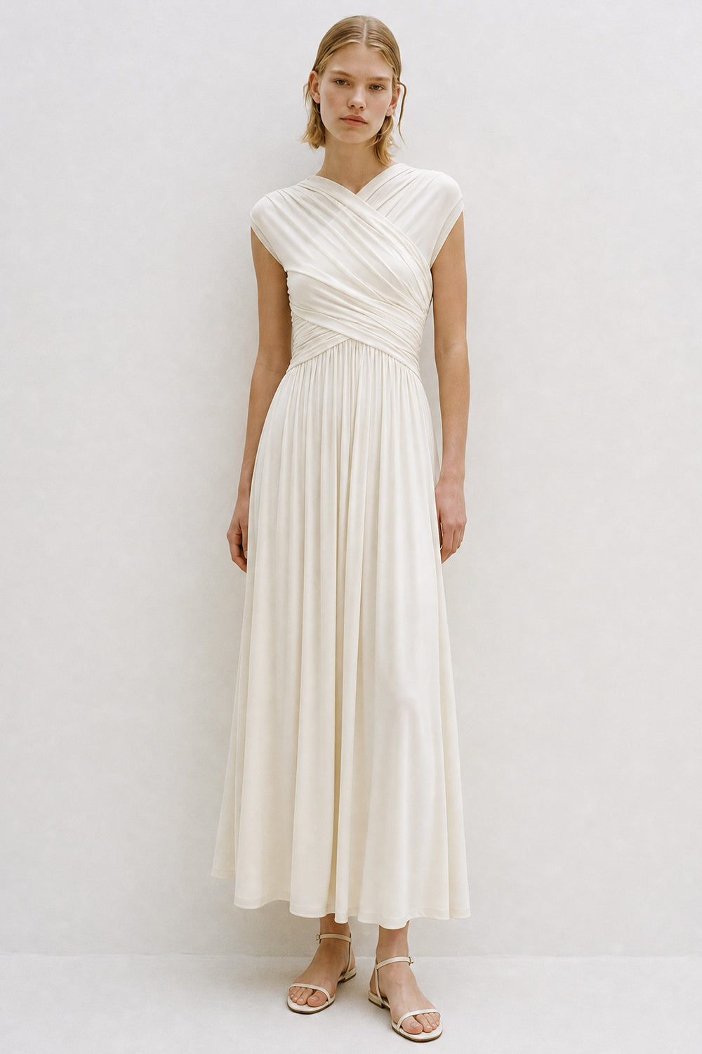 Freja Dress White
