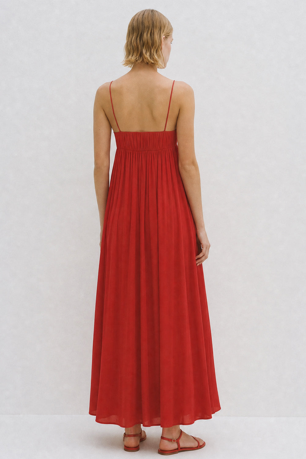 Katrine Dress Red