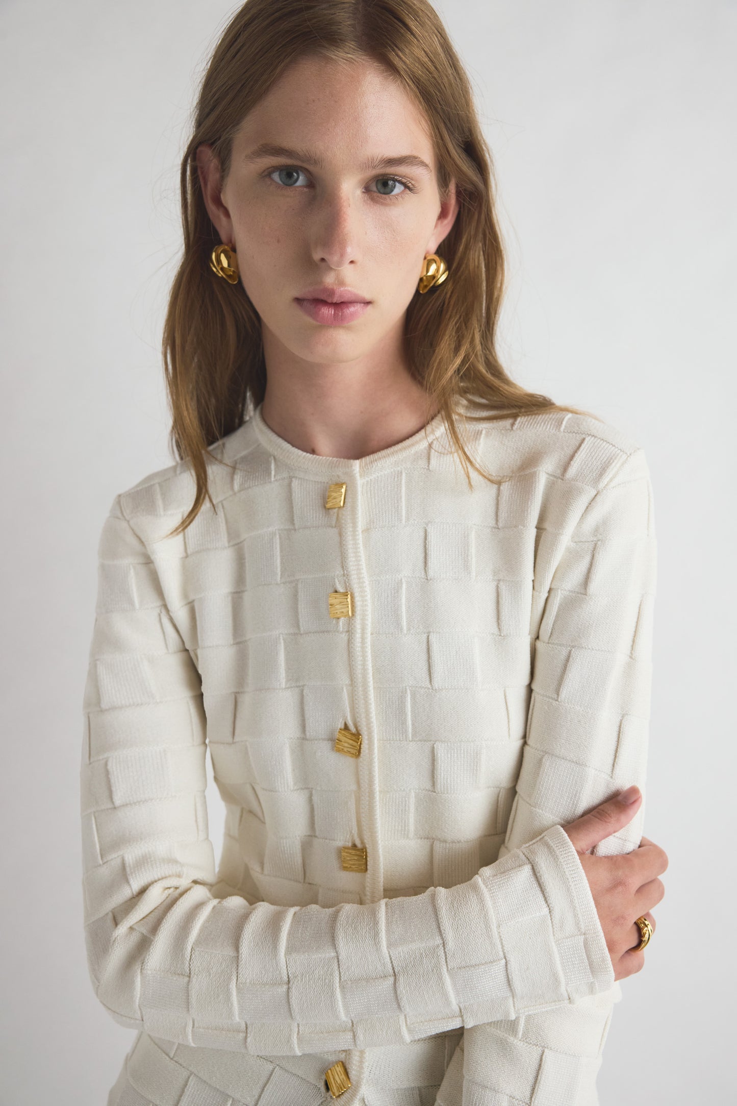 Uma Knitted Jacket White