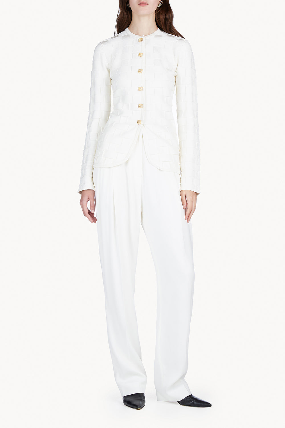 Emery Trouser White