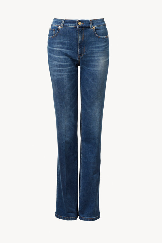 Veva Jean Mid Blue Length 32"