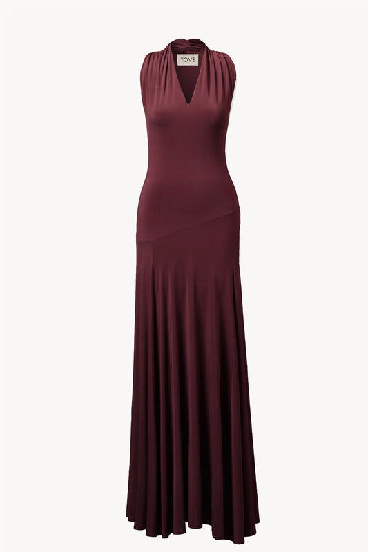Vina Dress Damson