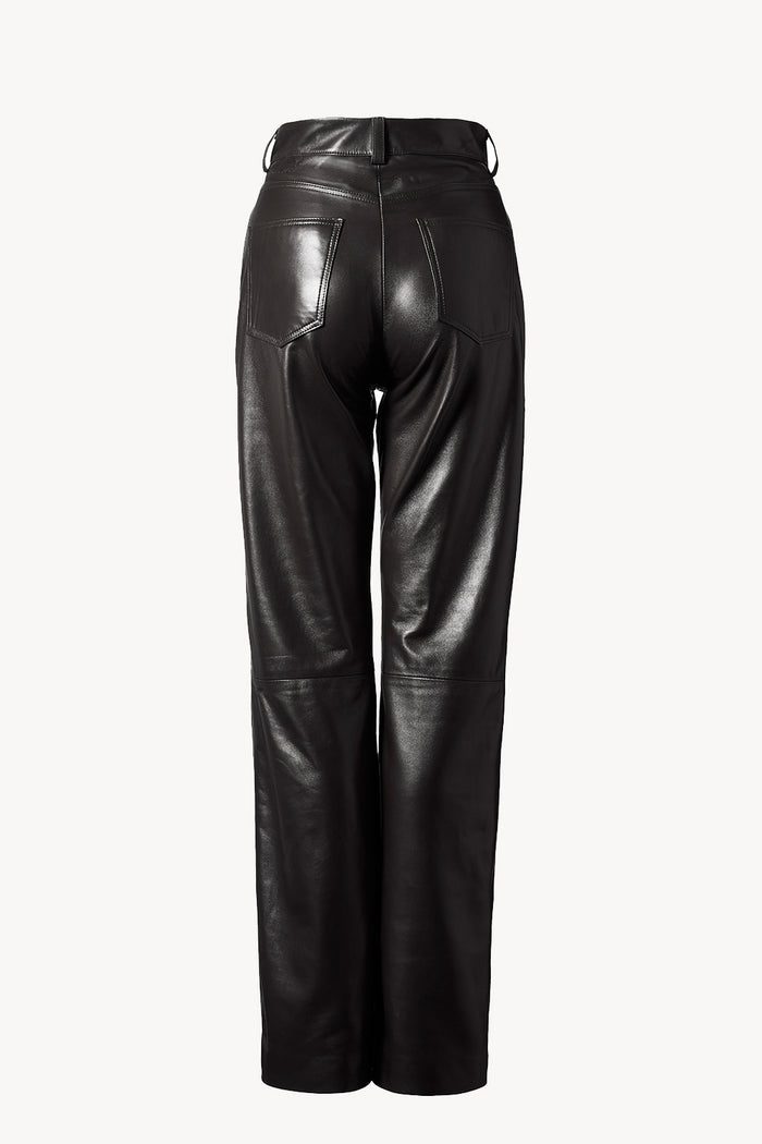 TOVE Studio Yeal Leather Trouser Black