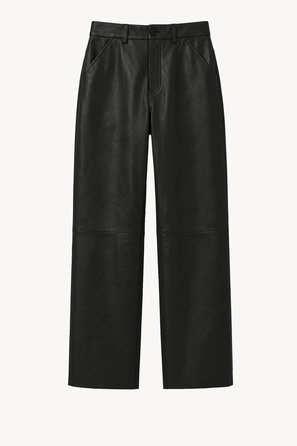 Yeal Leather Trouser Black