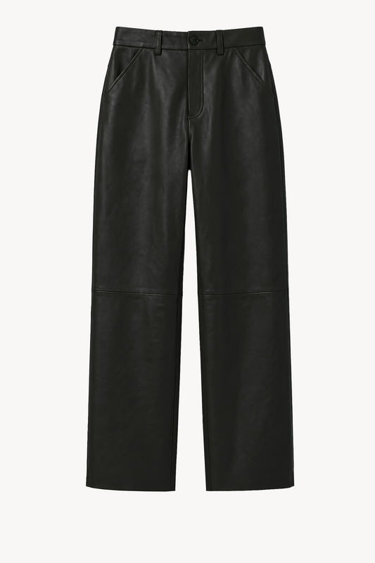 Yeal Leather Trouser Black