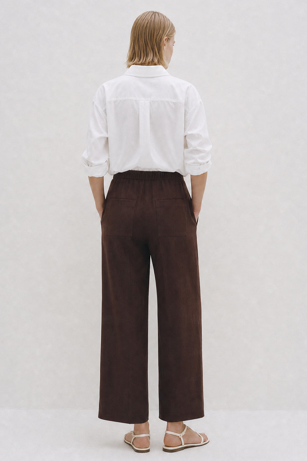 Zadie Trouser Aubergine