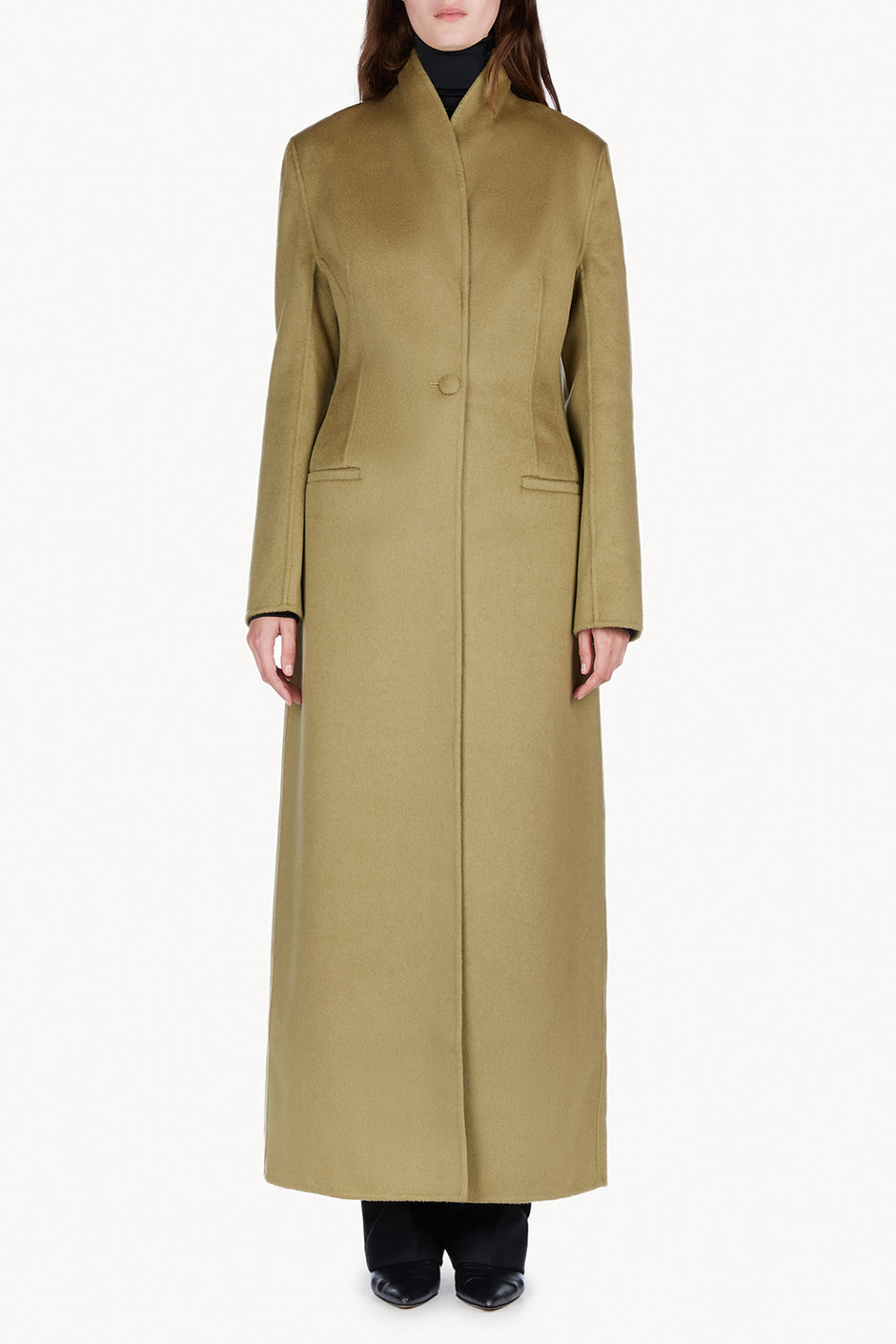 Tove Coat - Dark Grey Melange