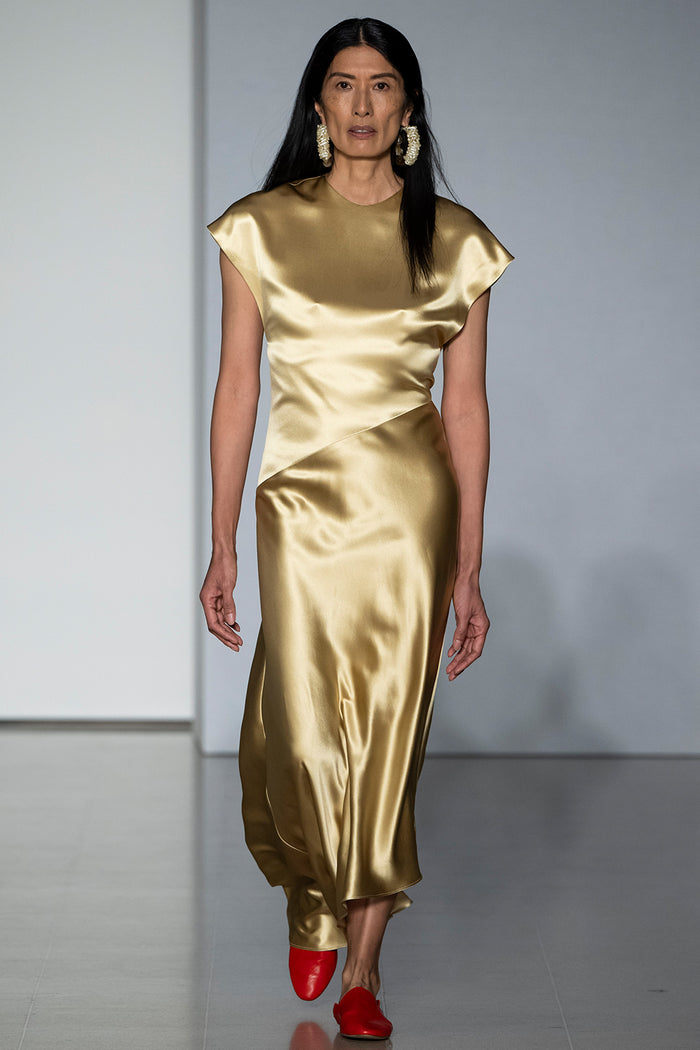 TOVE Studio Abney Dress Gold
