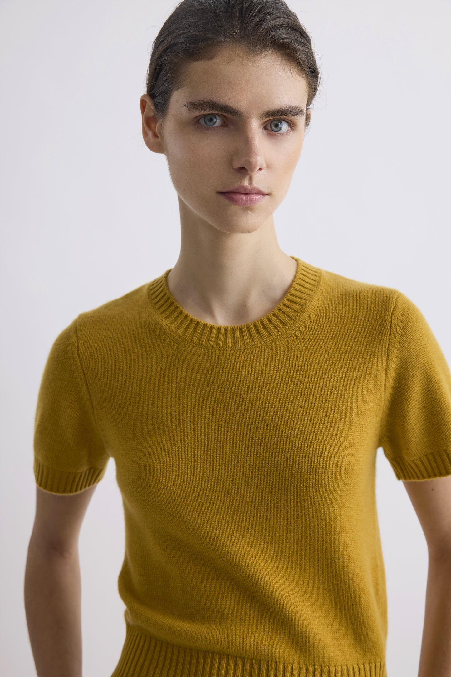 Anok Cashmere Top Gold