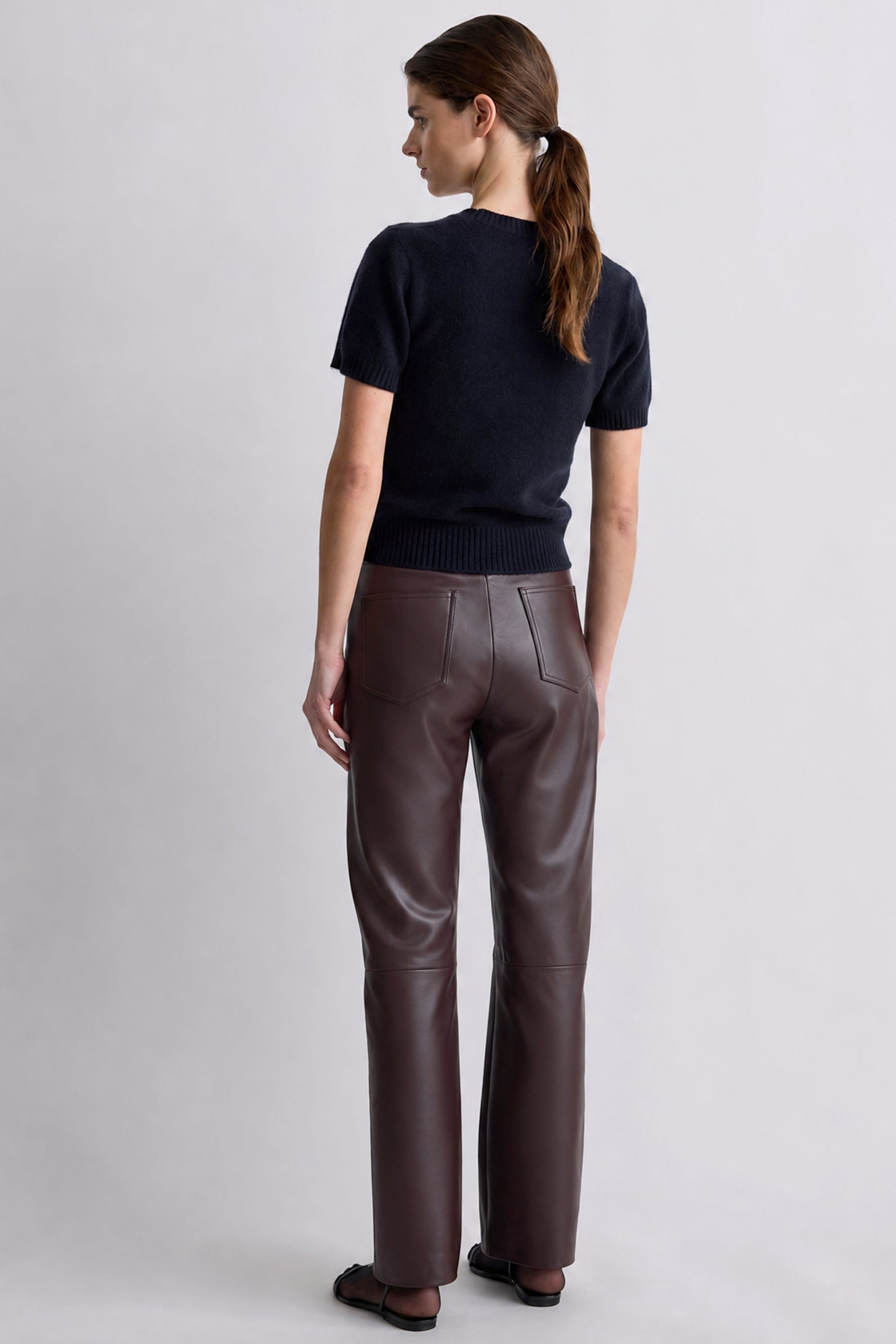 Anok Cashmere Top Midnight