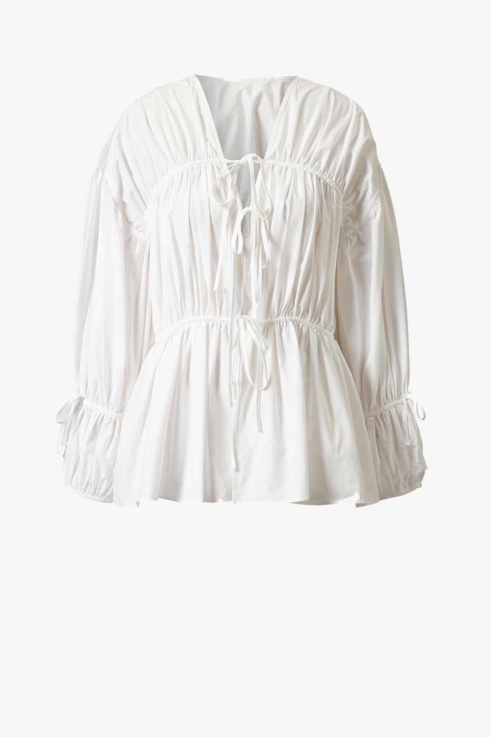 Cleo Top Organic White