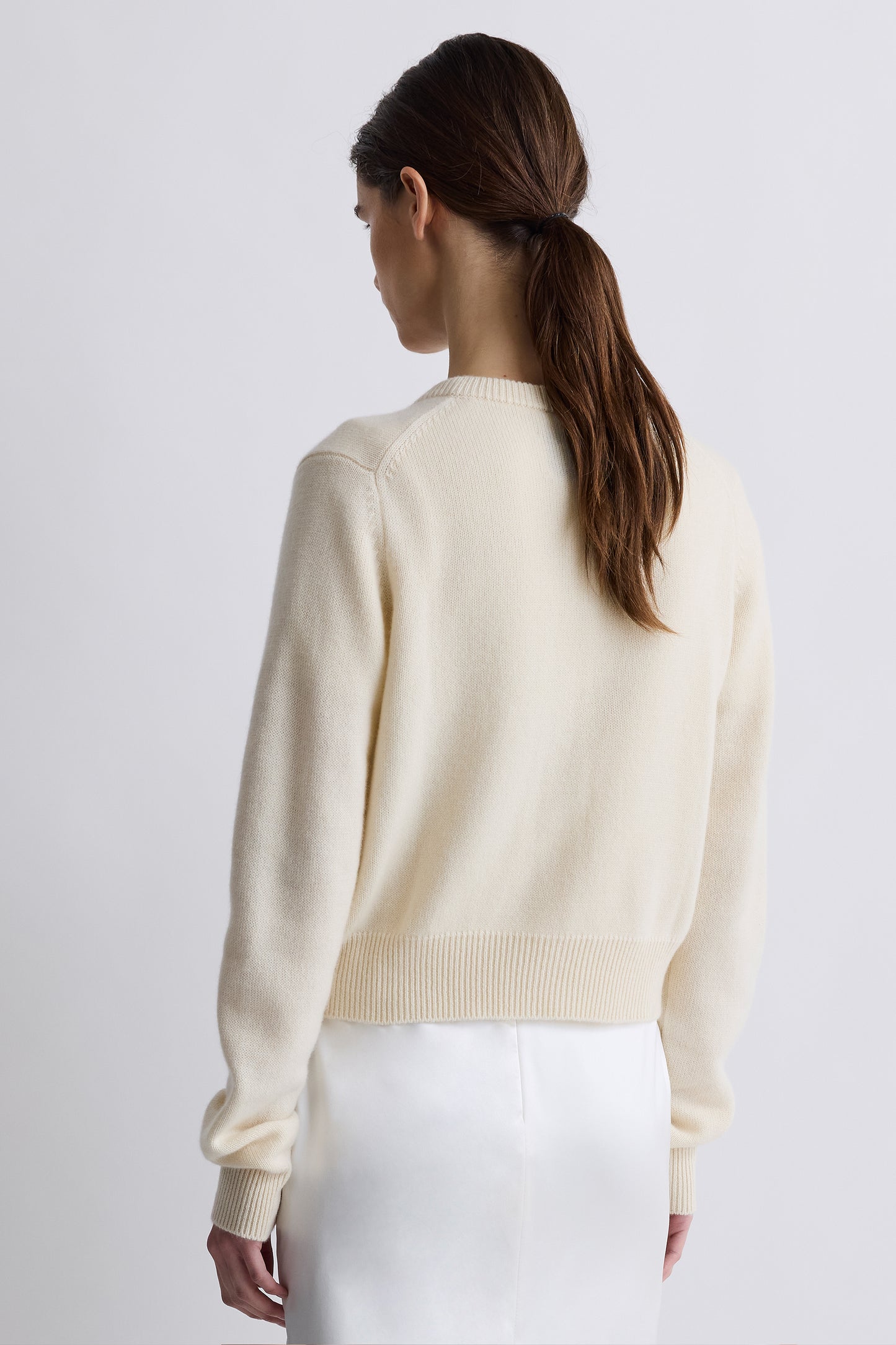 Signe Cashmere Cardigan Crème