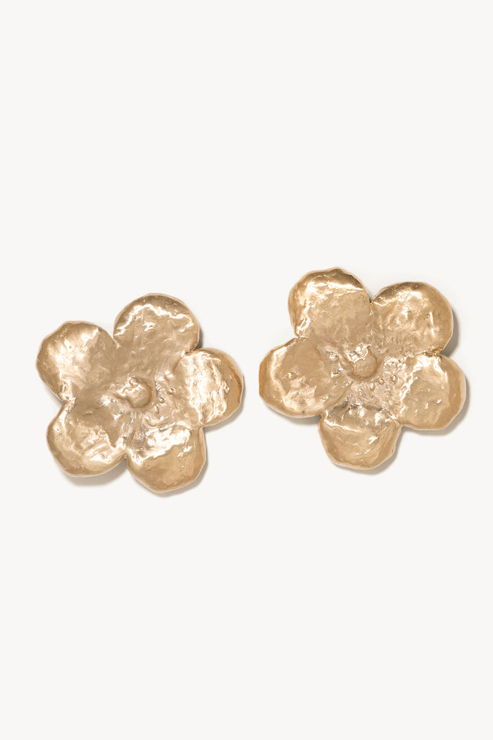TOVE Studio Flower Earrings Gold