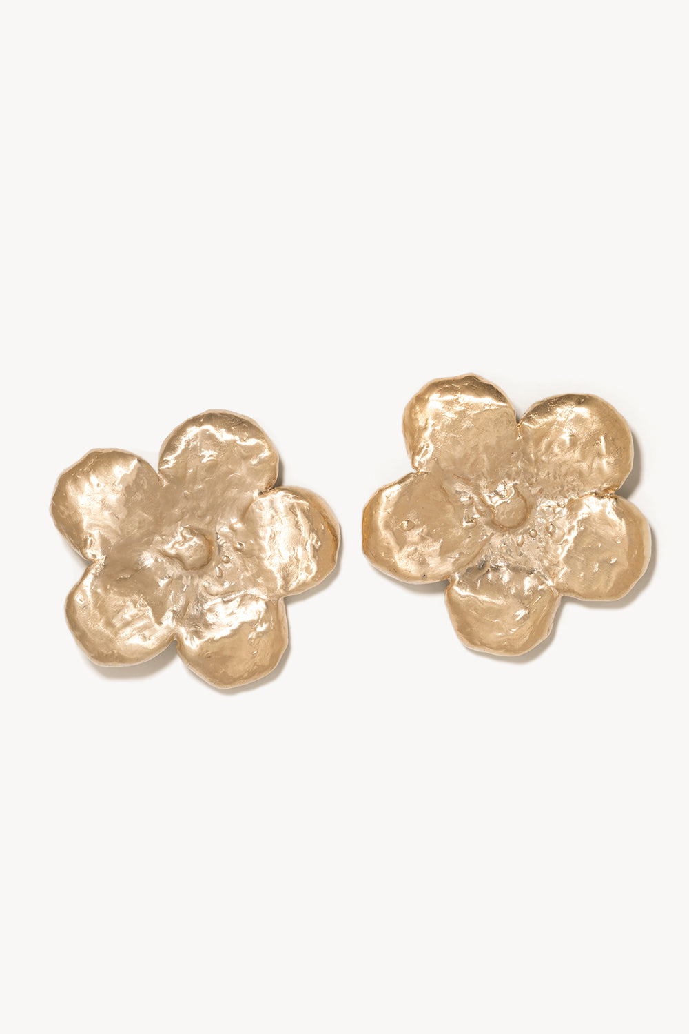 Flower Earrings Gold · TOVE Studio · Advanced Contemporary Womenswear Brand
