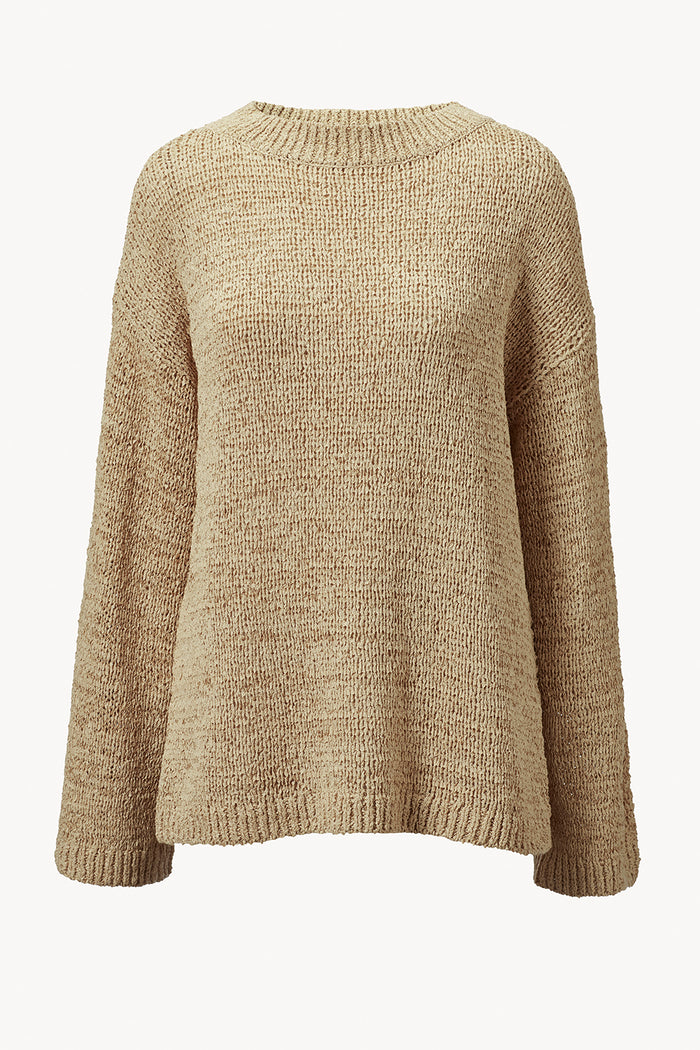 TOVE Studio Juin Knitted Top Stone