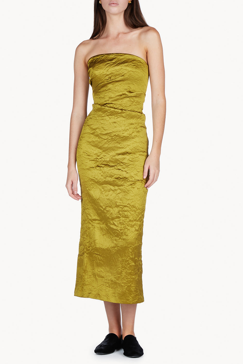 Kezia Dress Gold