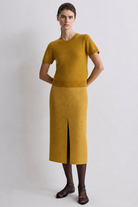 Anok Cashmere Top Gold