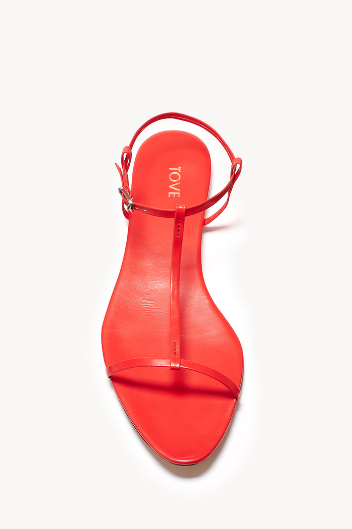 TOVE Studio Rene Sandal Vivid Red