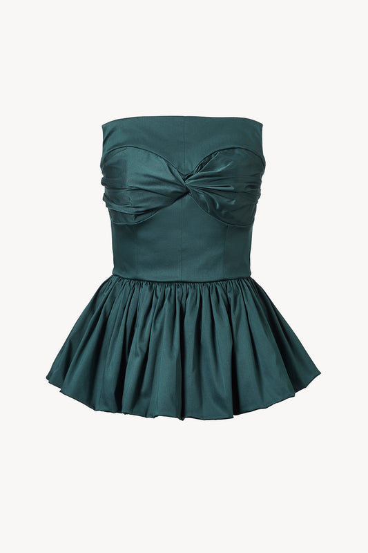 Tamie Top Dark Green