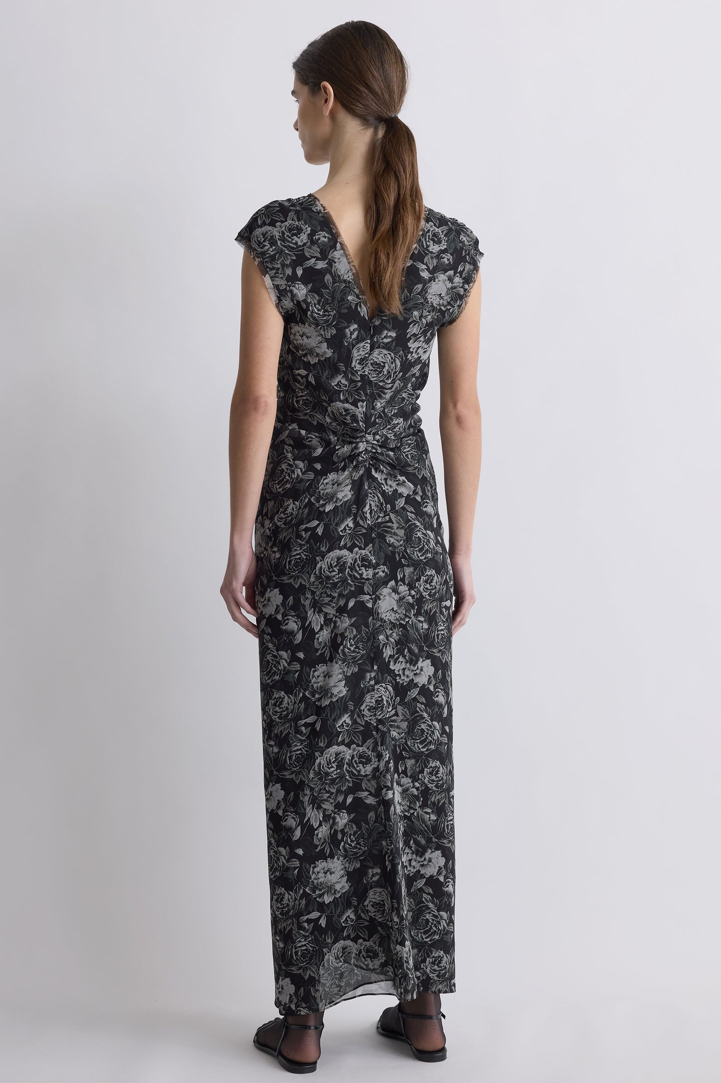 Luana Dress Rose Print