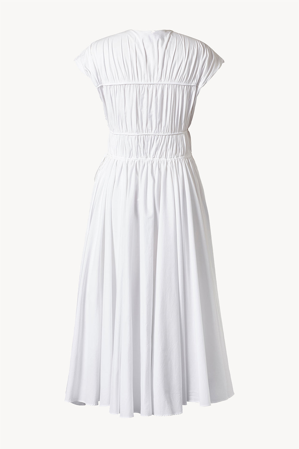 White Cosmosophie midi offers dress