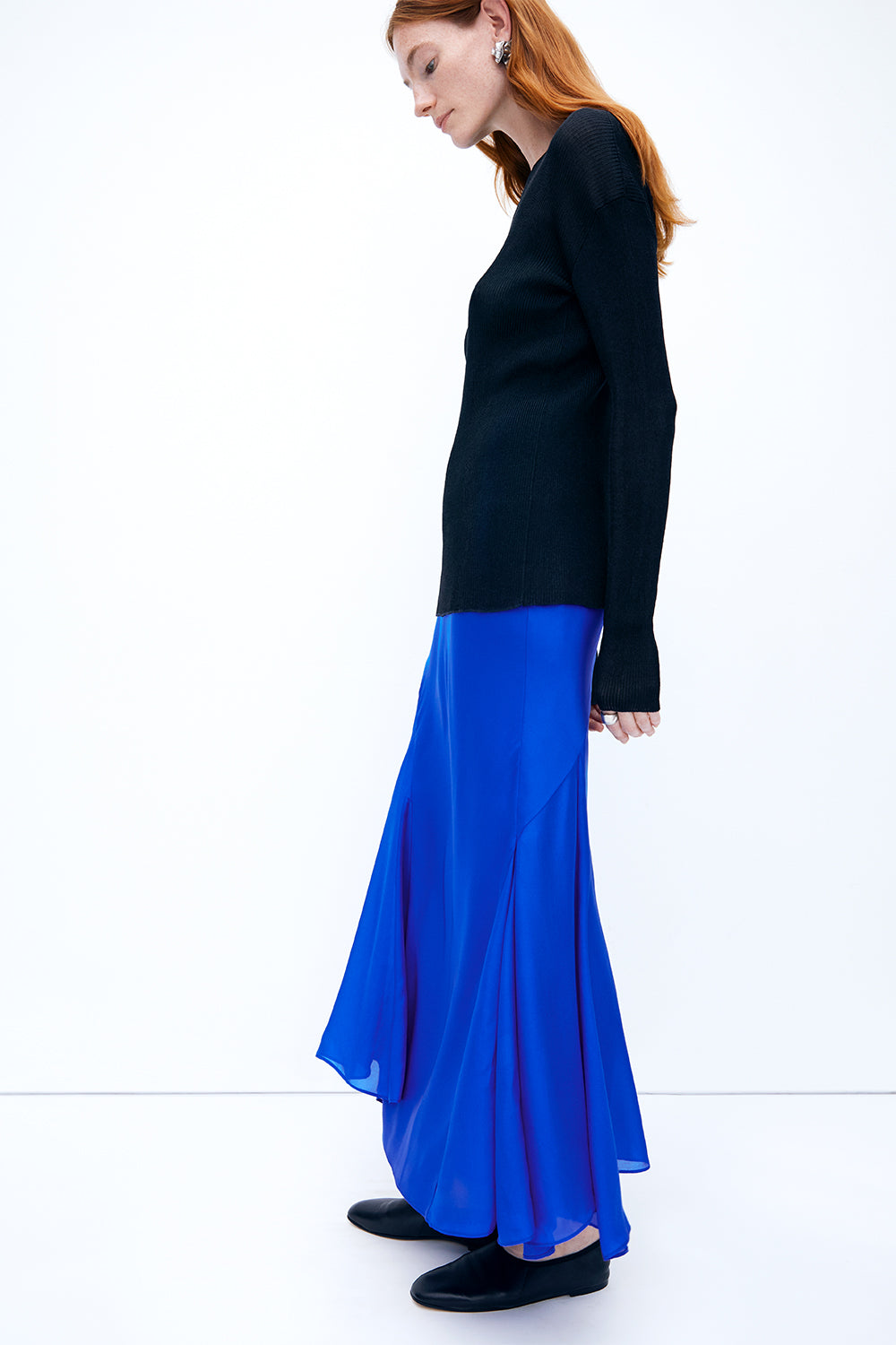 Cate Skirt Deepest Blue